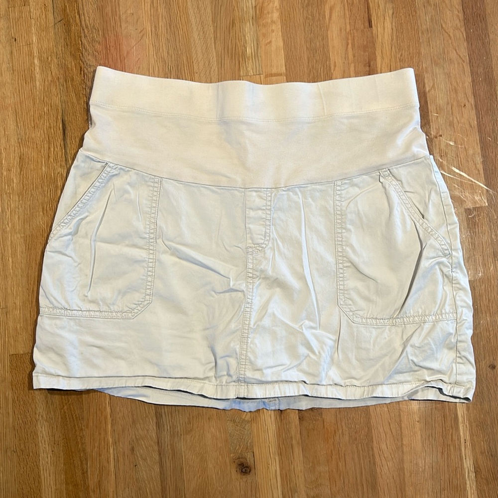 Motherhood Maternity Khaki Skort